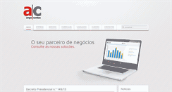 Desktop Screenshot of angocontas.com