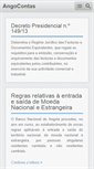 Mobile Screenshot of angocontas.com